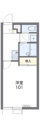 レオパレスメイセイIIIの物件間取画像